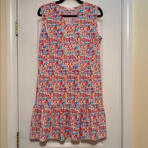 Jude Connally Multicolor Geometric Print Dress